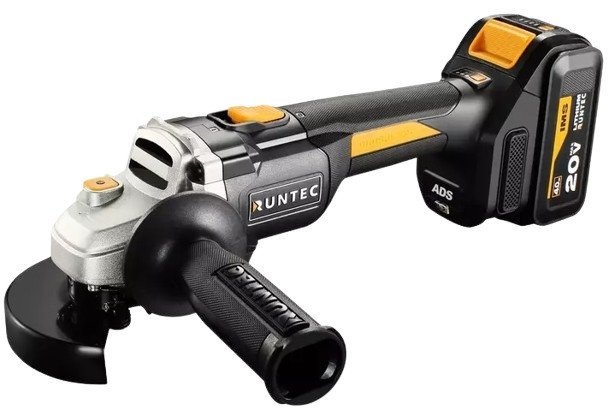 Угловая шлифмашина Runtec RT-AG900 (с 2-мя АКБ, сумка) - фото