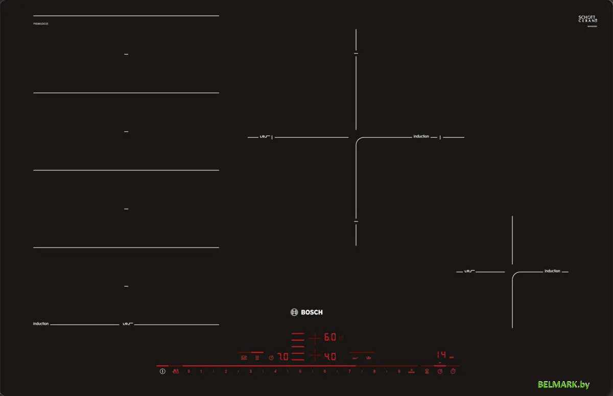 Варочная панель Bosch Serie 8 PXE801DC1E - фото