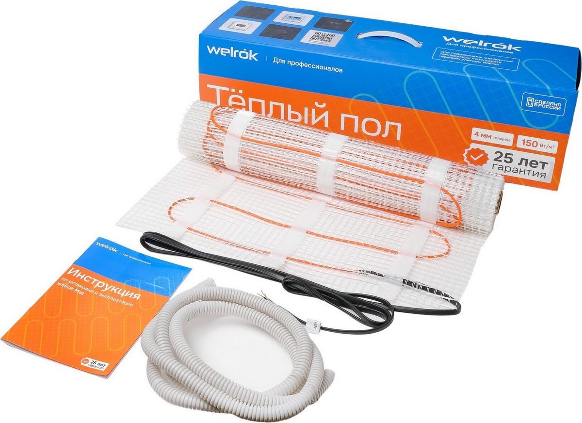 Нагревательный мат Welrok 600-4 - фото