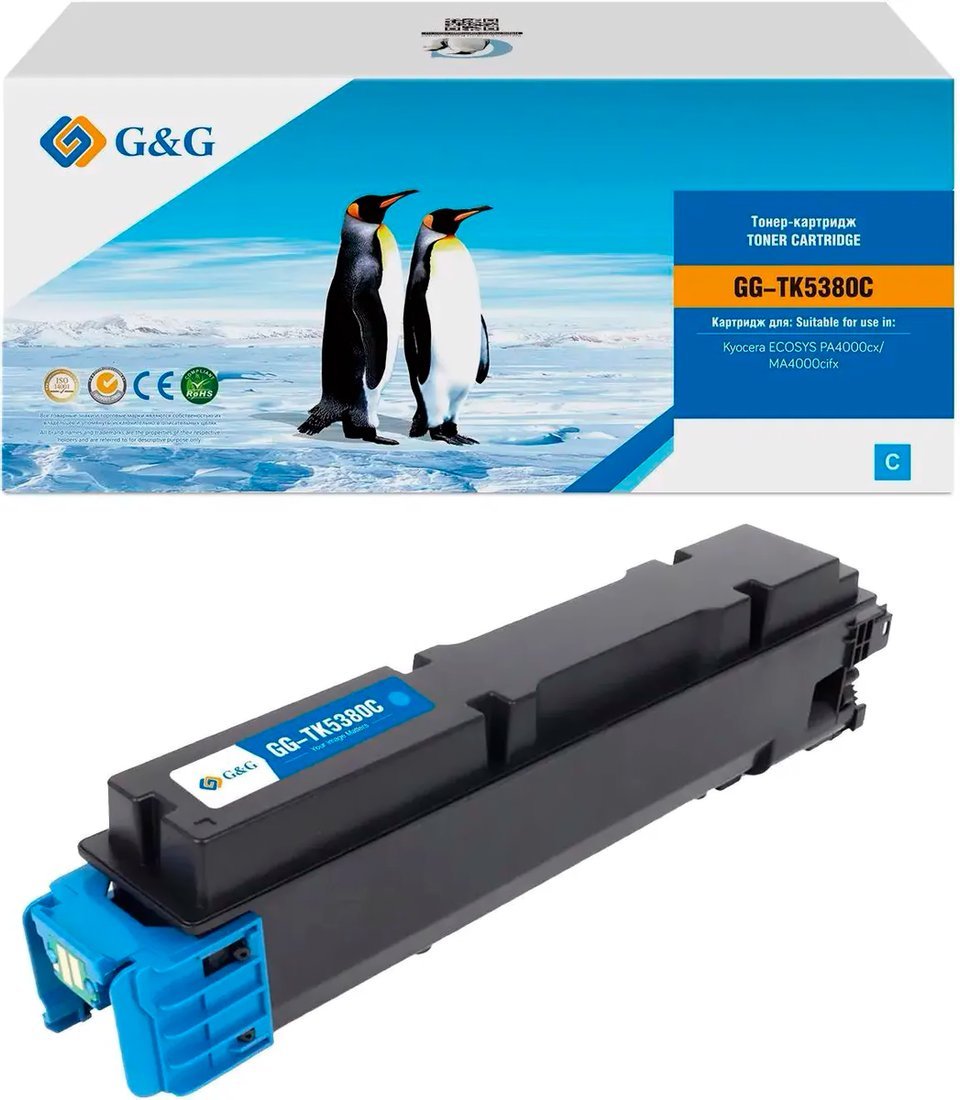 Картридж G&G GG-TK5380C (аналог Kyocera TK-5380C) - фото