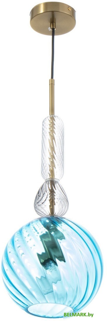 Подвесная люстра BayerLux Терес 9254684 (голубой) - фото