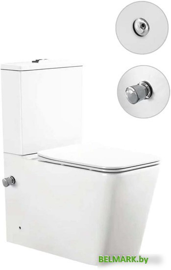 Унитаз напольный SantiLine SL-5017SM-BD - фото