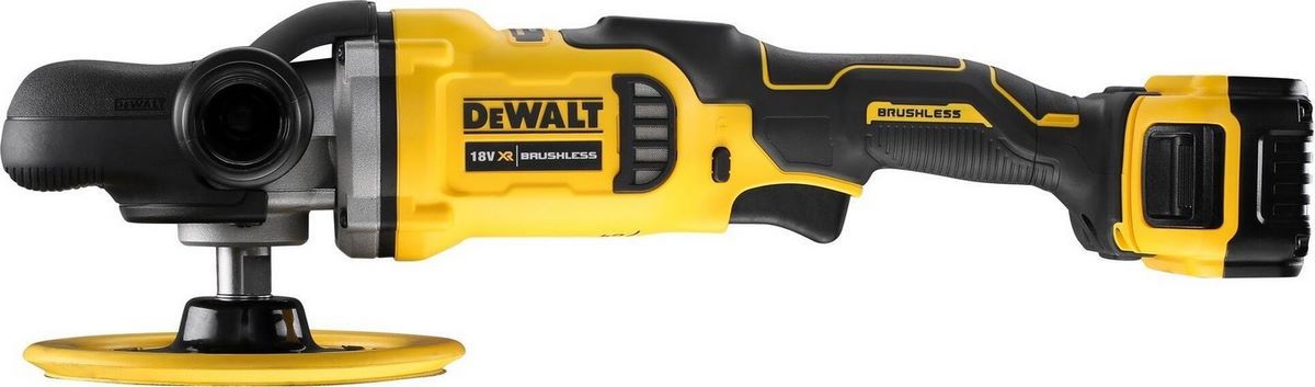 Полировальная машина DeWalt DCM849P2 (с 2-мя АКБ, сумка) - фото2