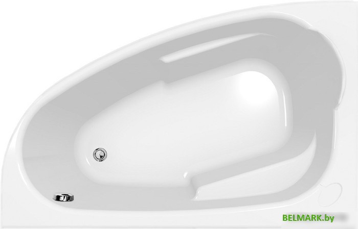 Ванна Cersanit Joanna 140x90 L (с каркасом и экраном) - фото