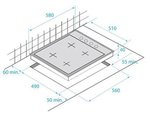 Варочная панель BEKO HIZG 64122 SX - фото2