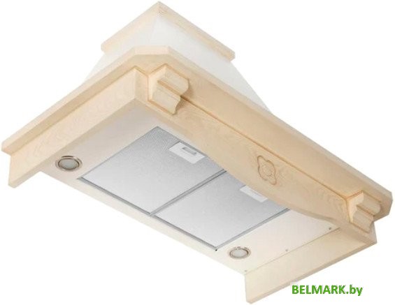 Кухонная вытяжка Elikor Фолк 90П-650-П3Д (бежевый) - фото