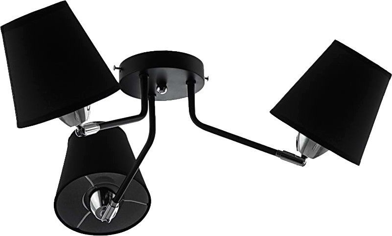 Подвесная люстра Aitin Pro НПБ 02-3х60-101 A621/3 (черный/хром) - фото