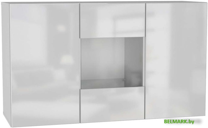 Комод НК-Мебель Point тип-1.2 71774467 (белый-белый глянец) - фото