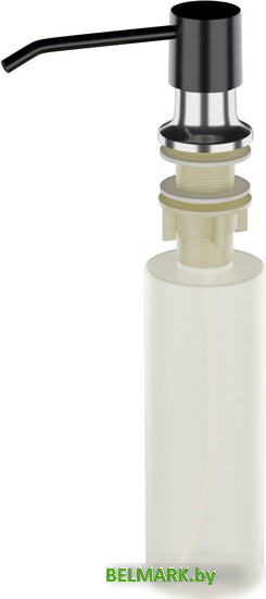 Дозатор для жидкого мыла Ulgran U-01 (344 ультра-черный) - фото