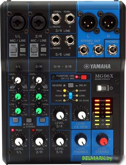 Микшерный пульт Yamaha MG-06X - фото