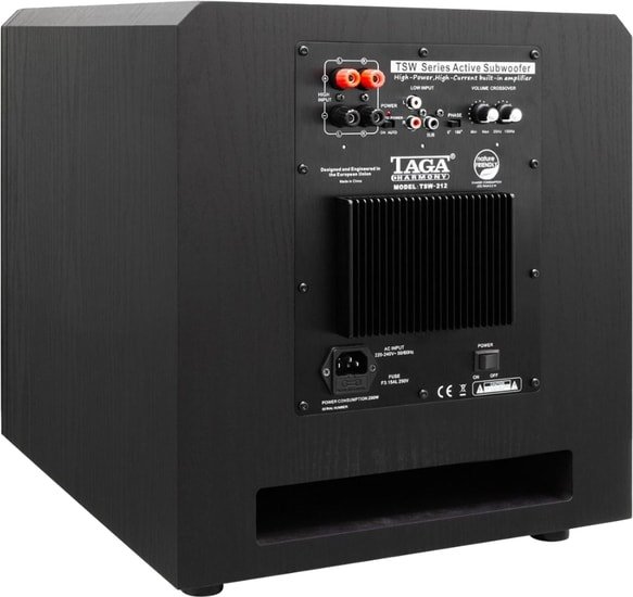 Акустика Taga Harmony TSW-212 (черный) - фото2