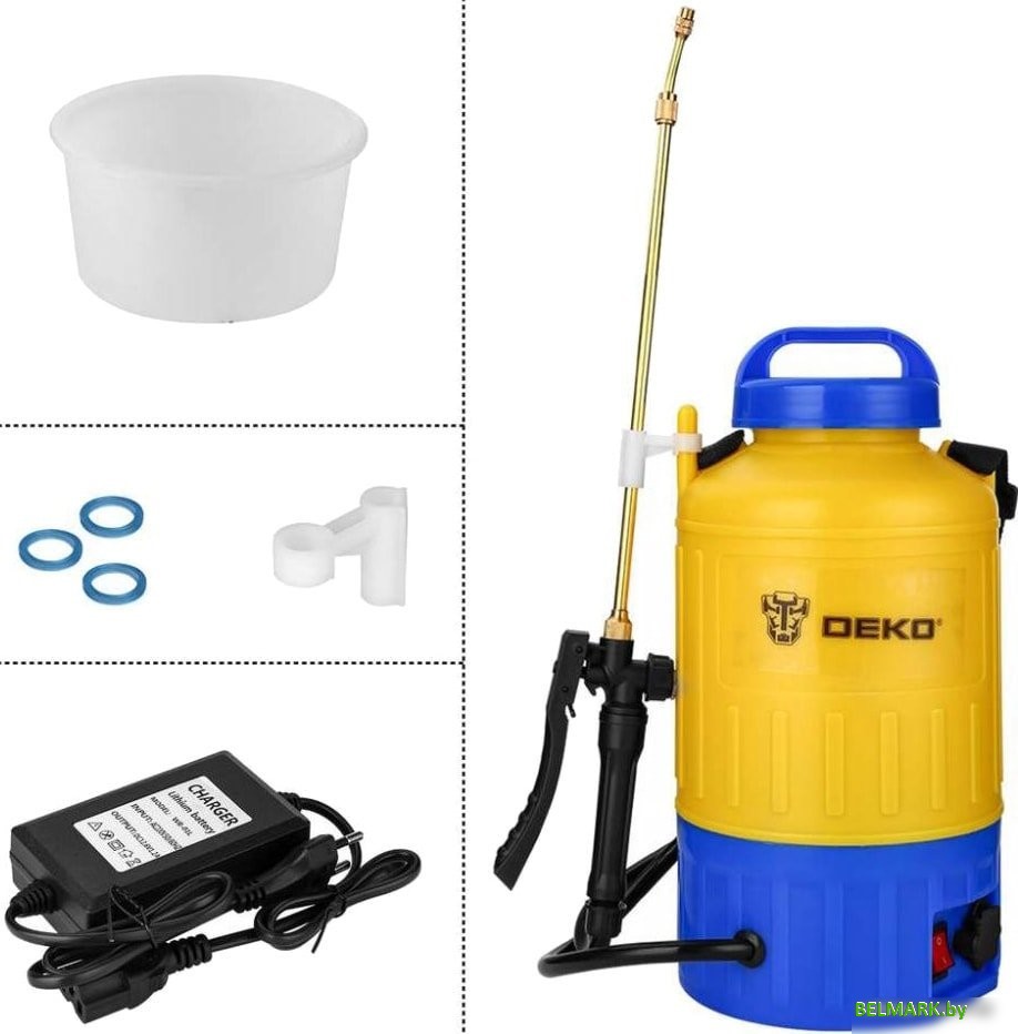 Аккумуляторный опрыскиватель Deko DKSP09 5 л - фото