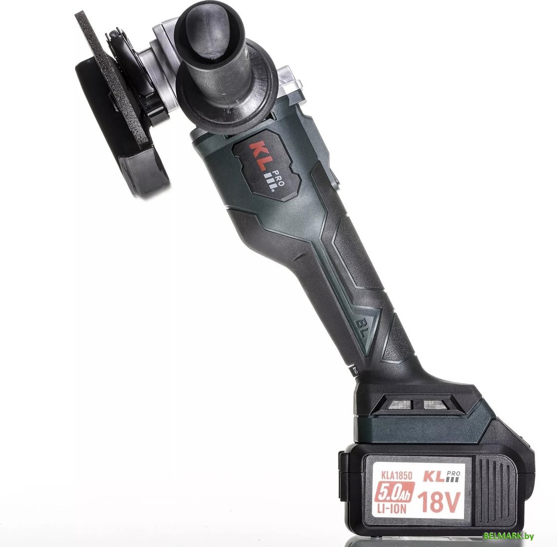 Угловая шлифмашина KLPRO KLAT18BS-50 (с 2-мя АКБ, кейс) - фото2