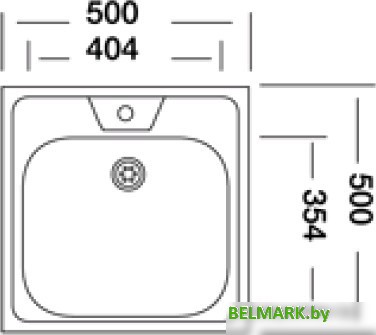 Кухонная мойка Kromevye ЕС 207 D - фото2