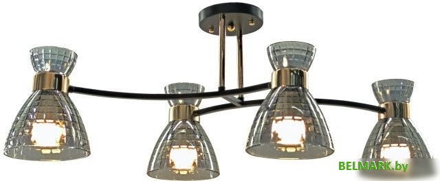 Люстра средней высоты Aitin Pro НПБ 02-4x60-101 N5686/4 (кофе/золото) - фото