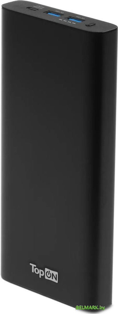 Внешний аккумулятор TopON TOP-T100 (черный) - фото