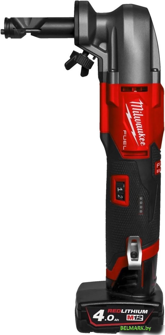 Высечные электрические ножницы Milwaukee M12 FNB16-402X 4933479619 (с 2-мя АКБ, кейс) - фото