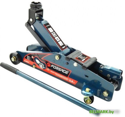 Подкатной домкрат FORSAGE F-TH22501C 2.5т (кейс) - фото