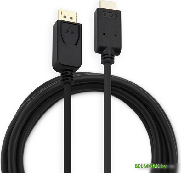 Кабель Buro BHP-DPP-HDMI-3 (3 м, черный) - фото2