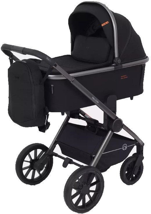 Универсальная коляска Rant Falcon RA098 (3 в 1, black) - фото