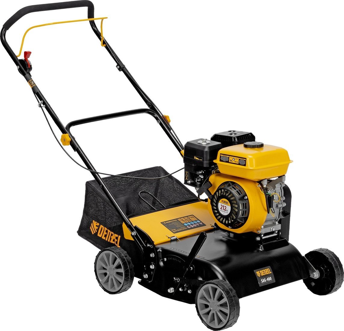 Скарификатор-аэратор Denzel SAG-400 - фото2