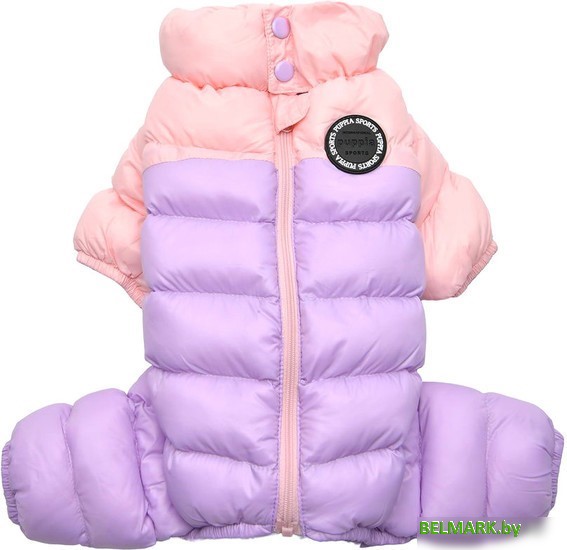 Комбинезон для животных Puppia Ultra Light Pastel PAUD-JP1675-PK-XL (розовый/сиреневый) - фото