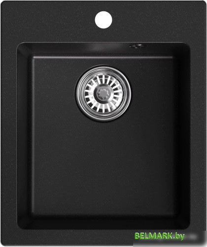 Кухонная мойка Mixline ML-GM14 551910 (ультра-черный) - фото