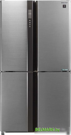 Четырёхдверный холодильник Sharp SJEX93PSL - фото