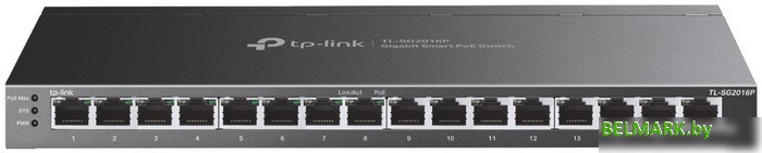Настраиваемый коммутатор TP-Link TL-SG2016P - фото