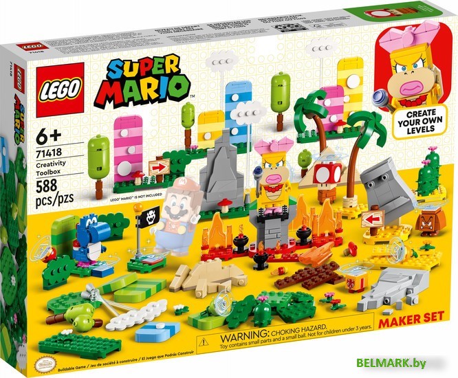 Конструктор LEGO Super Mario 71418 Набор инструментов для творчества - фото