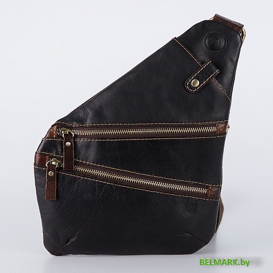 Сумка через плечо Poshete 196-1809-38-DBW (коричневый) - фото