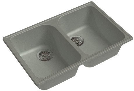 Кухонная мойка GranFest QUARZ Z-15 (серый) - фото