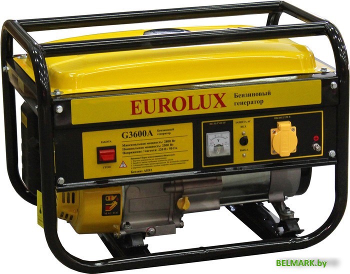 Бензиновый генератор Eurolux G3600A - фото
