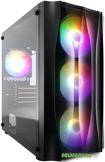 Корпус 1stPlayer Firebase X3-M-BK-4F1 - фото