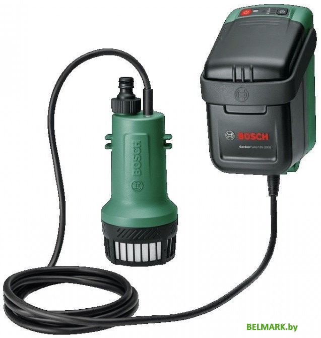 Садовый насос Bosch GardenPump 18V-2000 06008C4203 (без АКБ) - фото