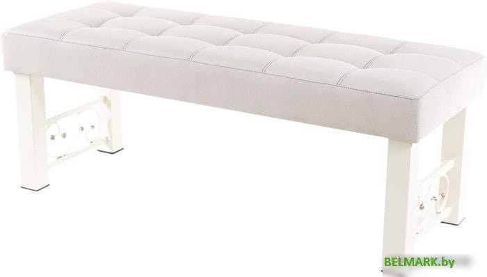 Банкетка AMC Lux 5 ткань бежевый/бежевый - фото