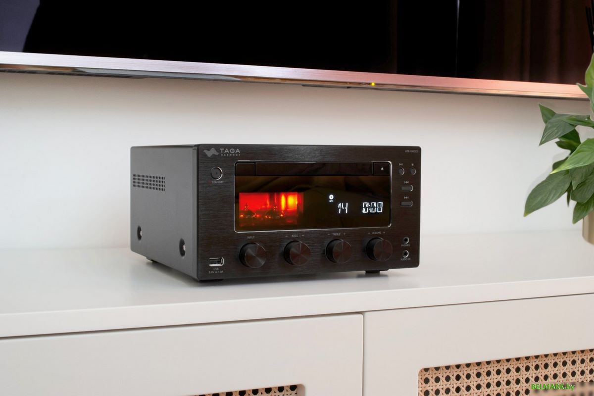 CD-ресивер Taga Harmony HTR-1000CD v.3 (черный) - фото2