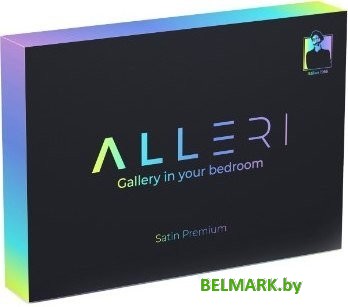 Постельное белье Alleri Сатин Premium 2сп с евроmax простыней СП-316 - фото2