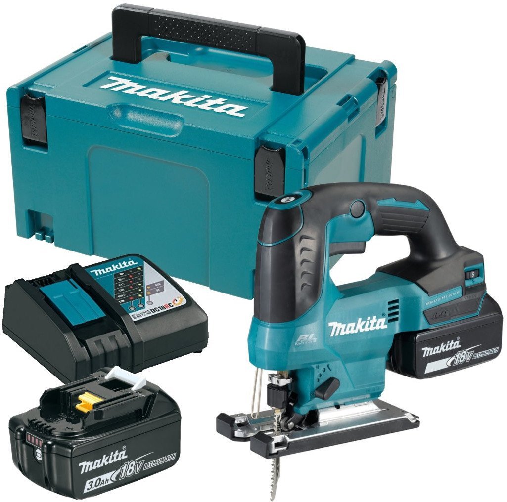 Электролобзик Makita DJV184RFJ (с 2-мя АКБ, кейс) - фото