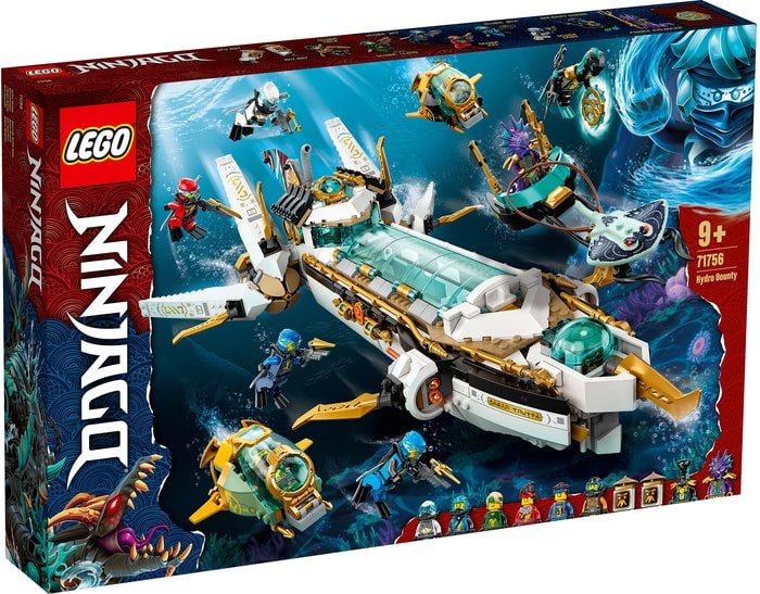 Конструктор LEGO Ninjago 71756 Подводный Дар Судьбы - фото
