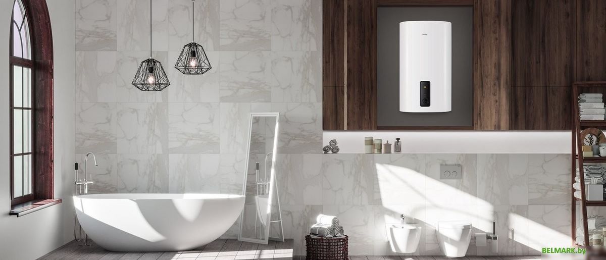 Накопительный электрический водонагреватель Haier ES80V-F3(R) - фото2