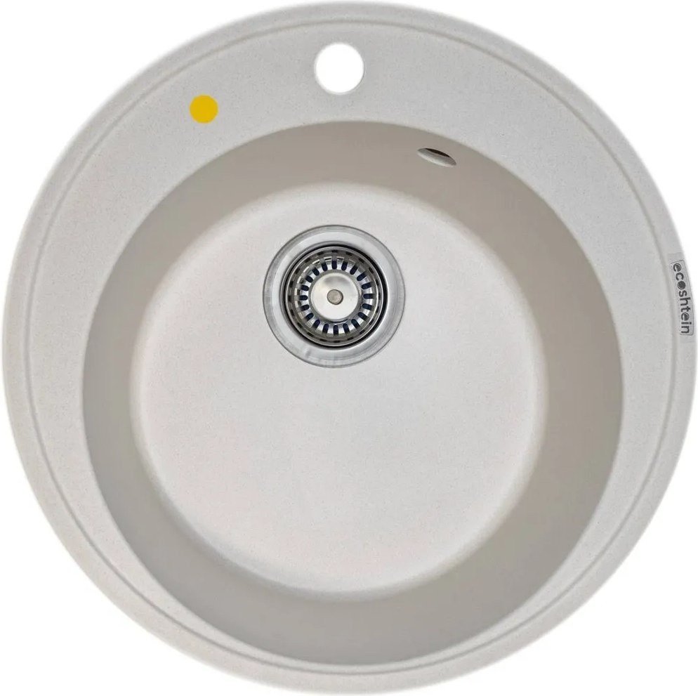 Кухонная мойка Ecoshtein Kreis 500 (латте) - фото
