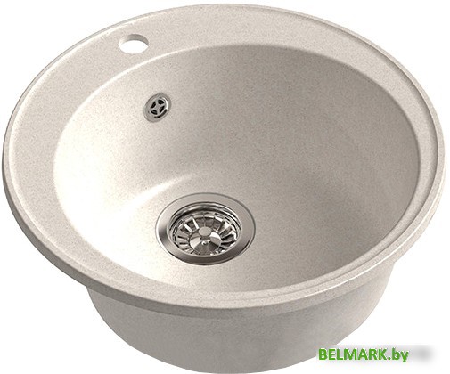 Кухонная мойка GranFest QUARZ Z-08 (белый) - фото
