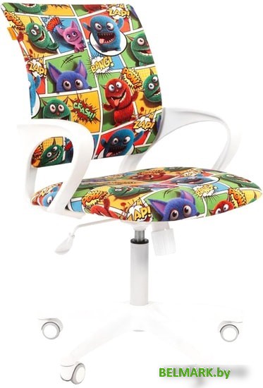 Компьютерное кресло CHAIRMAN Kids 103 (монстры) - фото