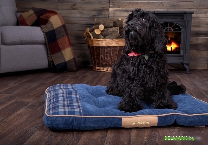 Лежак Scruffs Highland 932268 (синий) - фото2