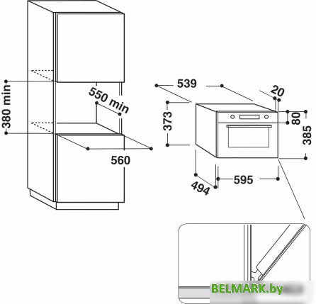 Микроволновая печь Whirlpool W7 MD440 - фото2