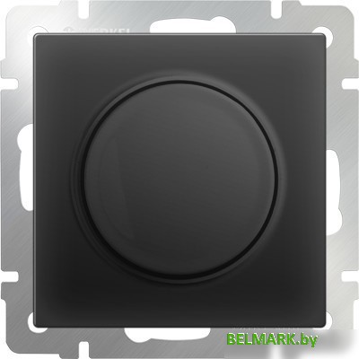 Светорегулятор (диммер) Werkel WL08-DM600 (черный) - фото