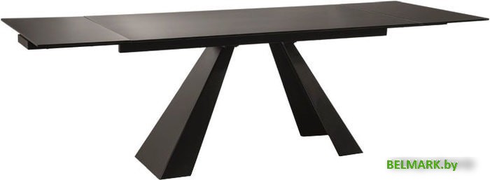 Кухонный стол Signal Salvadore 160 (черный мат) - фото