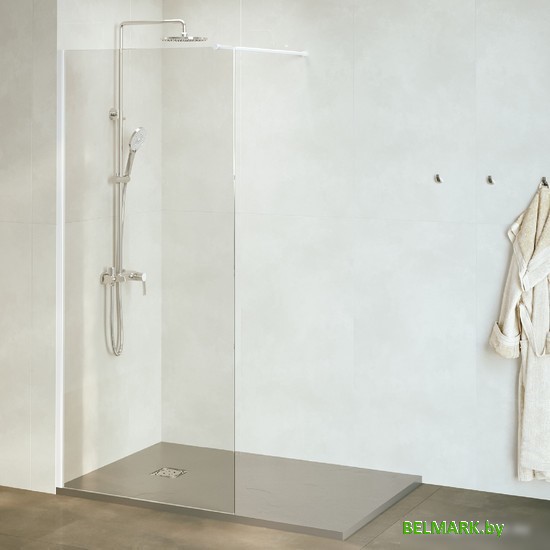 Душевая стенка RGW WA-002W 35100207-15 70 (белый/прозрачное стекло) - фото
