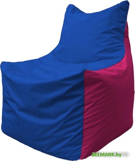 Кресло-мешок Flagman Фокс Ф2.1-116 (синий/малиновый) - фото